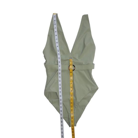 Bumpsuit The Loren Swimsuit in Sage Size Large - Picture 4 of 9